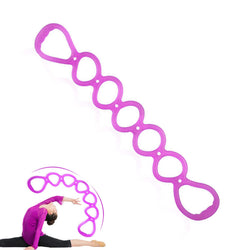 7 Ring Stretch Resistance Exercise Bandbetterjonny Workout Bands Yoga Stretchingfoot, Leg And Arm Exerciser For Home Or Fitness