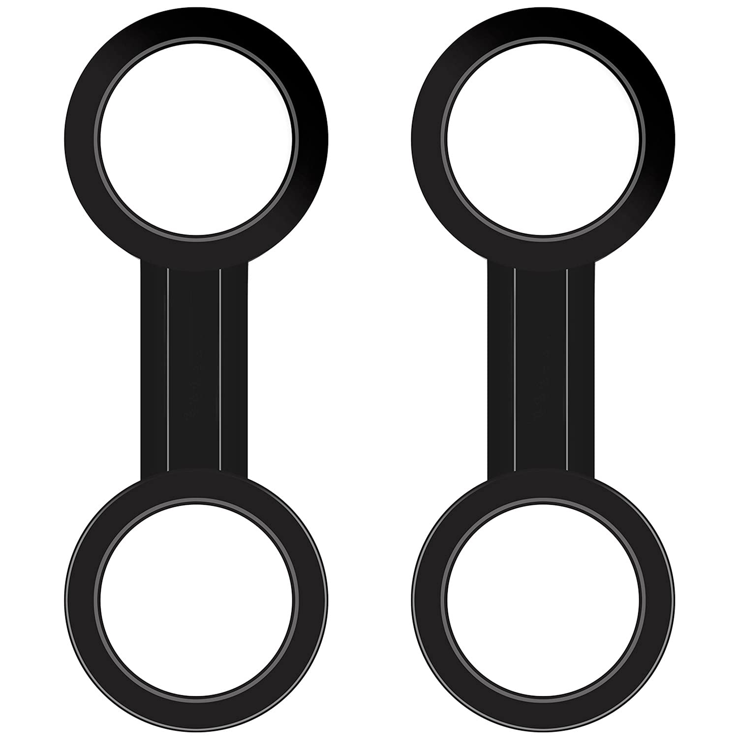 SIXQJZML 2 Pieces Scuba Diving Dive Snorkeling Silicone Snorkel Mask Strap Keeper Holder Clip Retainer Attachment Gear Spare Par