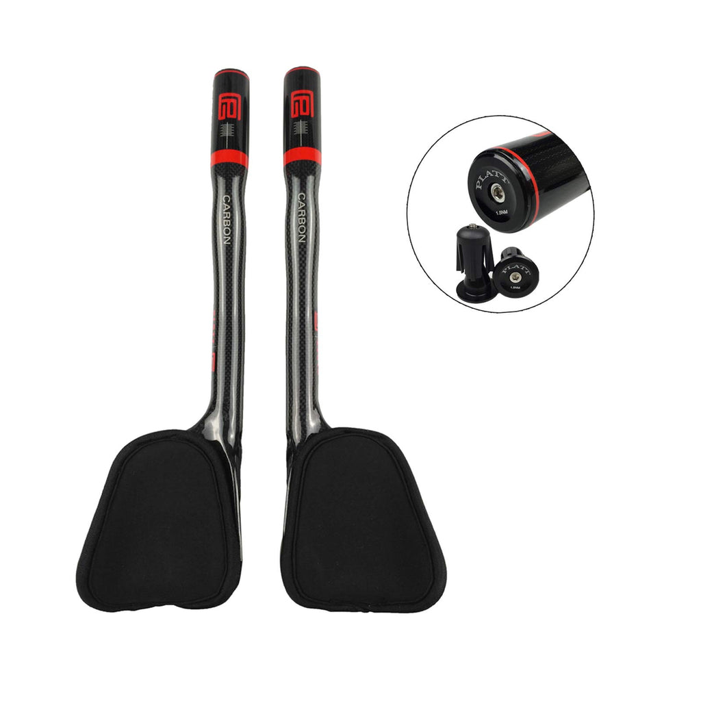 Platt Carbon Tt Handlebar Bicycle Aero Bars Tri Bars Cycling Rest Handlebar For Mountain Bike And Road Bike 31.8Mm