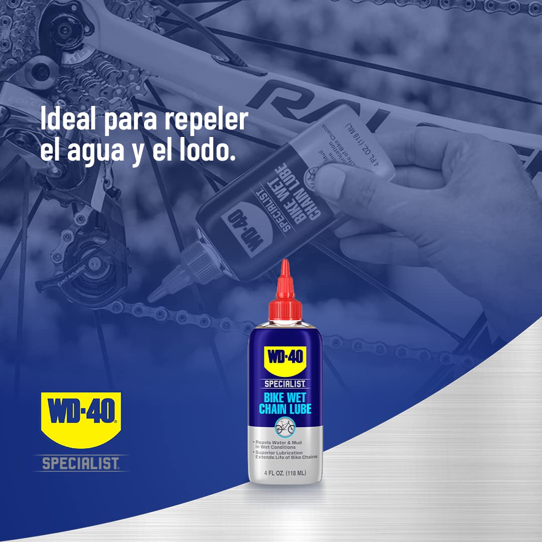 Wd-40 Specialist Bike Wet Chain Lube, 4 Oz