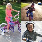 Paliston Kid'S Bike Bell, Bicycle Bell For Girls, Bike Horn, Toddler Bike Bells (Pink & White)