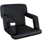 Stadium Seat For Bleachers With Back Support Reclining Adults Camping Stadium Chair Extra Thick Cushion Bleacher Seats Waterproo