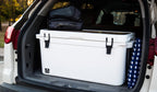 Bison Coolers Large 75 Quart White Cooler  Made In The Usa