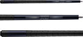 Viper By Gld Products Revolution Sure Grip Pro 58'' 2-Piece Billiard/Pool Cue, Metallic Black, 18 Ounce (50-0703-18)