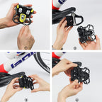 Thinvik Bike Clipless Pedal Platform Adapters Compatible With Shimano Spd-Sl/Spd,Look Keo/Delta,Peloton Bike Pedals And Cleats,C