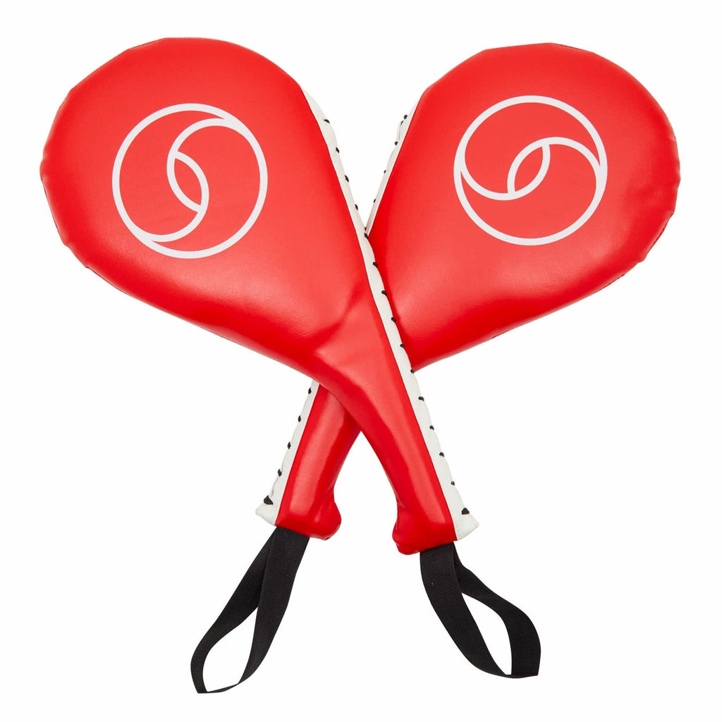 2-Pack Tkd Taekwondo Kick Pad, Red Karate Kicking Target, Durable Striking Pads For Kickboxing Training, Martial Arts, Boxing, M