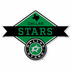 Rico Industries Nhl Hockey Dallas Stars Diamond Shape Cut Pennant - Home And Living Room D  Cor - Soft Felt Ez To Hang