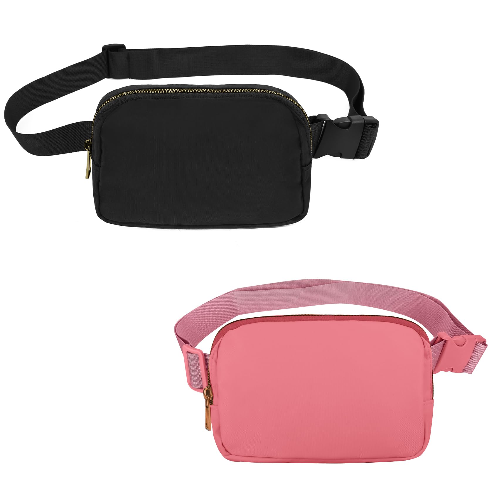 VOROLO Fanny Pack For Women And Men Crossbody Bag Belt Bag with Adjustable Strap Valentines Day Graduation Gifts