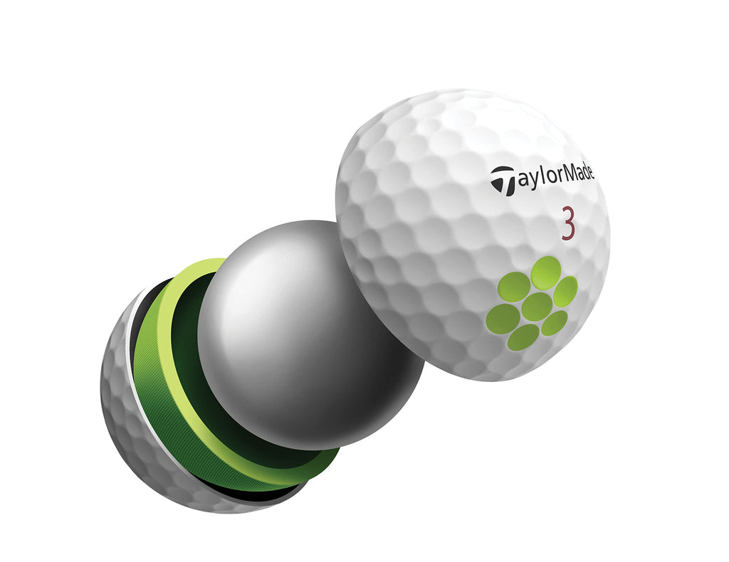 Taylor Made Unisexs Tour Response Golf Ball, White, One Size