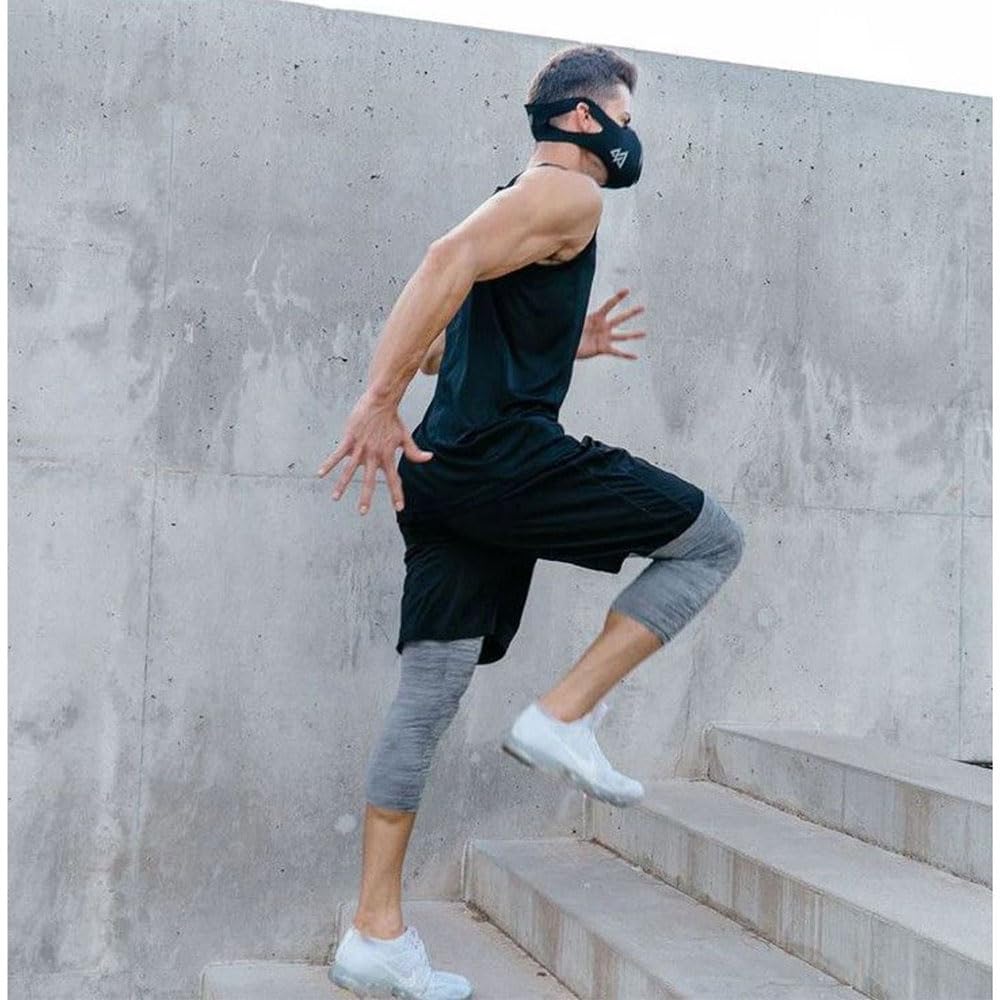 Trainingmask 3.0 - Elevation Training Mask 3.0 - Stamina, Performance, Altitude Running Mask, Clinically Proven & Patented (Medi