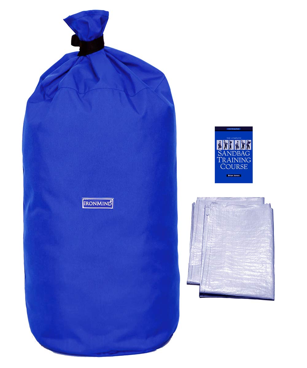 IronMind Tough-As-Nails Sandbag Set: 9X Worlds Strongest Man, Grip, Functional Training, Stone Lifting, MMA, Special Forces, Str