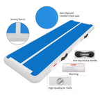 Awsum 16Ft 4Inches Air Tumbling Mat Inflatable Training Mat Gymnastics Tracks With Electric Air Pump For Gym/Cheerleading/Water/