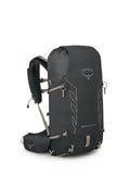 Osprey Tempest Velocity 30L Womens Hiking Backpack, Dark Charcoal/Chiru Tan, WXS/S