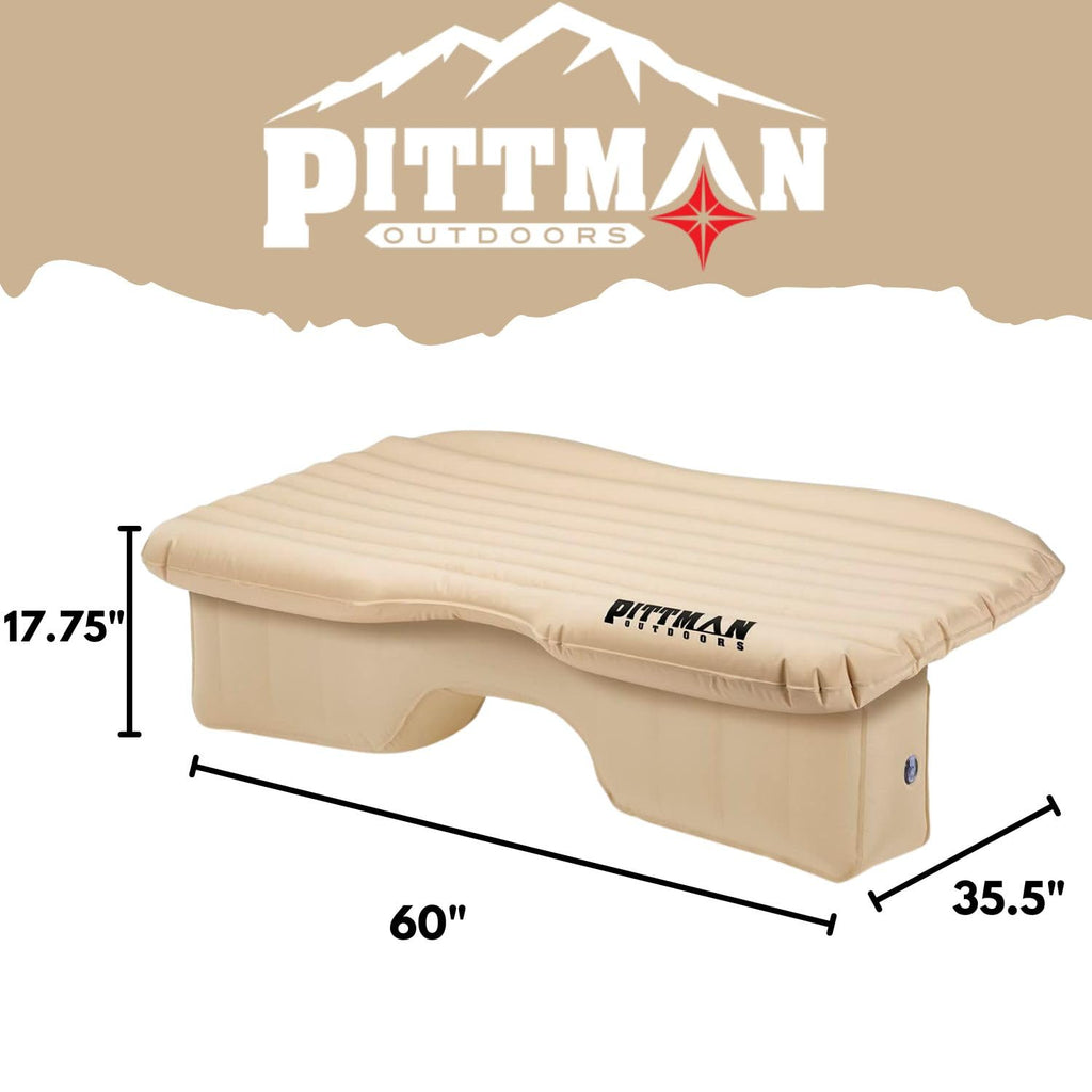 Backseat Bed For Truck - 60'' Backseat Air Mattress For Truck, Vans & Large Suv Bed Mattress - Back Seat Bed For Truck Includes