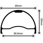 Velocity Blunt Ss 29'' 28H Black Blunt Ss, 29'' 28H, Black