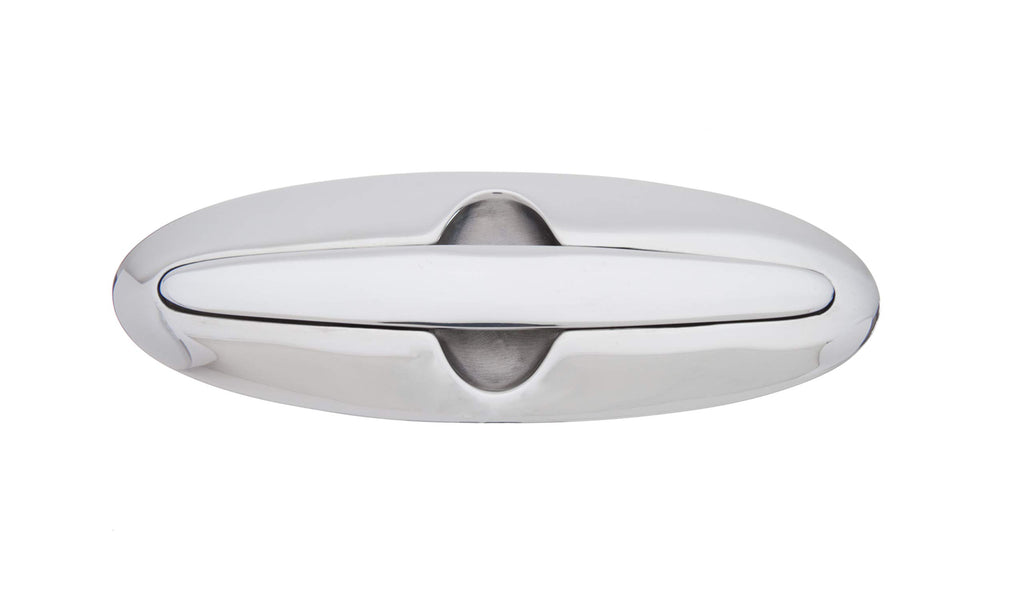 Attwood 66516-1 Retractable Low-Profile Stainless Steel Marine Boat 7-Inch Neat Cleat (66516-7)