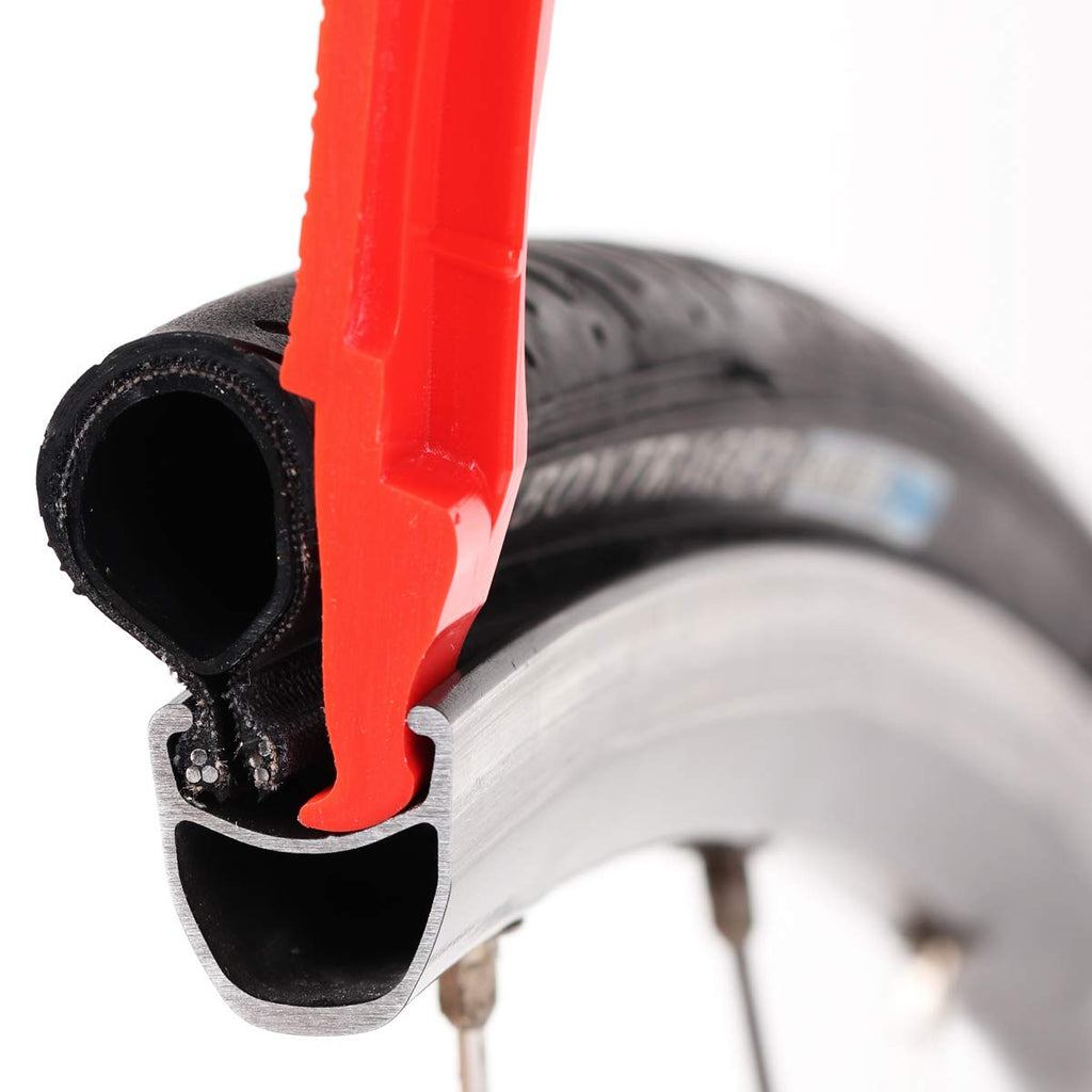 Gorilla Force  Ultra Strong Bike Tire Levers  2 Pack  Lava Red