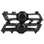 Boruizhen Aluminium Cnc Bike Platform Pedals Lightweight Road Cycling Bicycle Pedals For Mtb Bmx (Black)