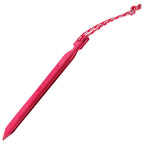 Msr Groundhog Tent Stake Kit, 6-Pack, Regular - 75-Inch , Red