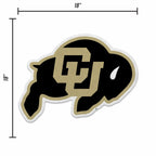 Rico Industries Ncaa Colorado Buffaloes Primary Shape Cut Pennant - Home And Living Room D  Cor - Soft Felt Ez To Hang