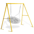 550lbs Swing Stand A Frame Heavy Duty, 71    Height Full Metal Swing Frame,Anti-Rust and All Weather Resistance,Suit Saucer Swin