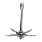 Extreme Max 3006.6675 Boattector Stainless Steel Folding/Grapnel Anchor - 3.5 Lbs.