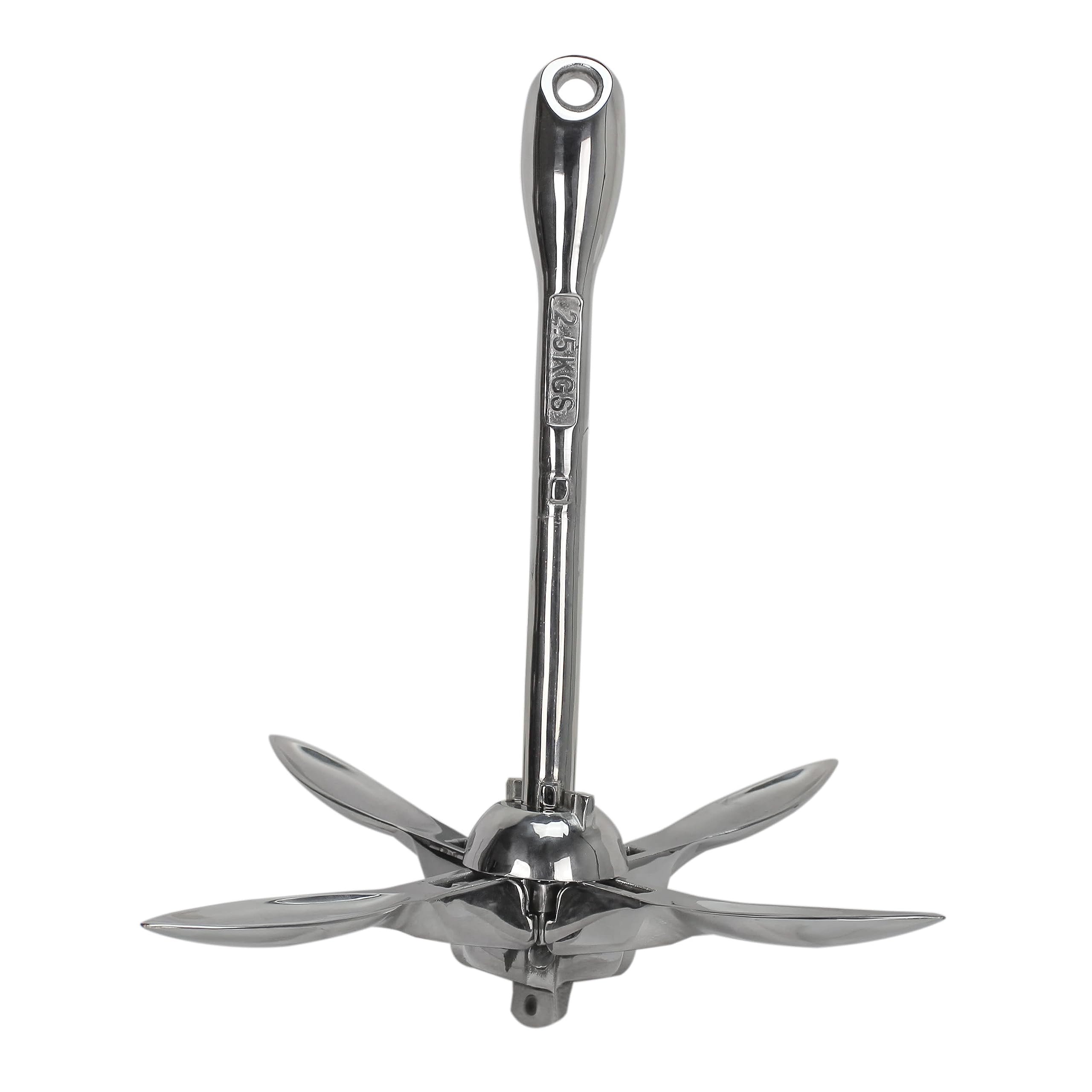 Extreme Max 3006.6675 Boattector Stainless Steel Folding/Grapnel Anchor - 3.5 Lbs.