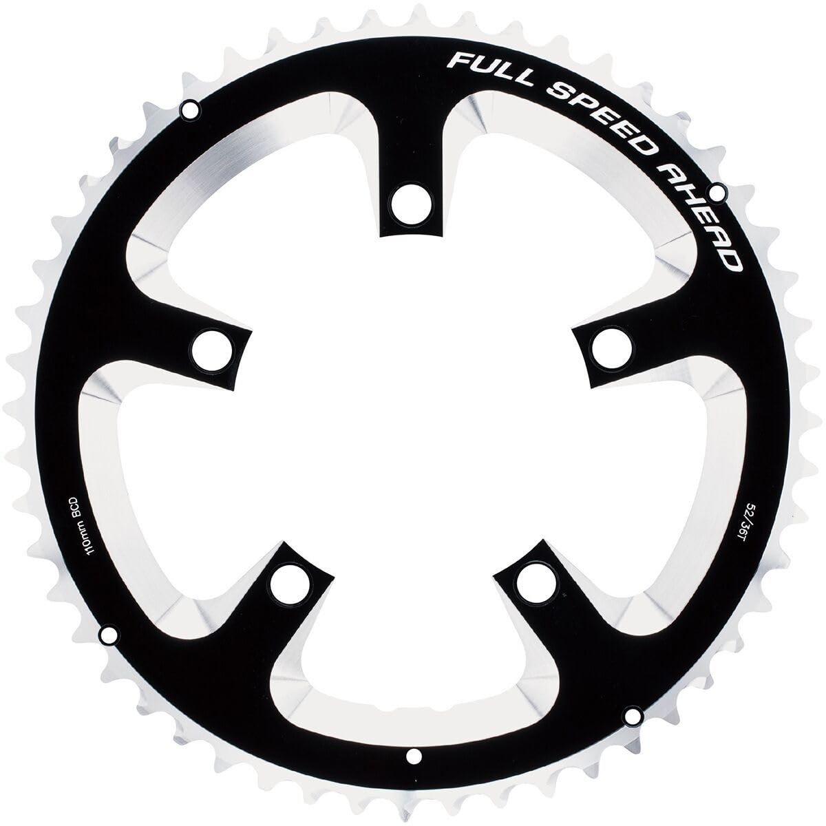 FSA Super Road Chainring Black, 110x46t