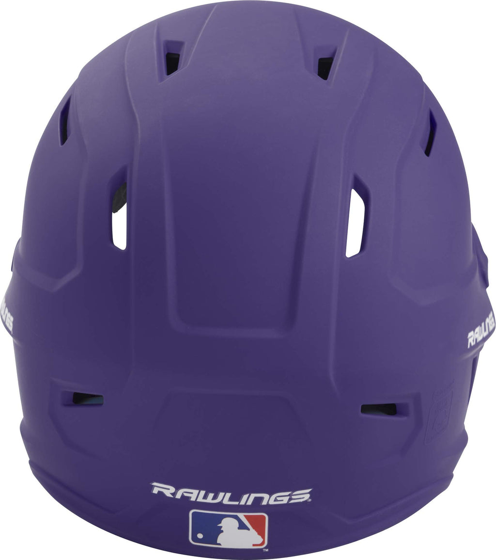 Rawlings | Mach Batting Helmet | Matte Purple | Junior (6 3/8'' - 7 1/8'')