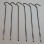 Titanium Hook Stake - 6 Pack