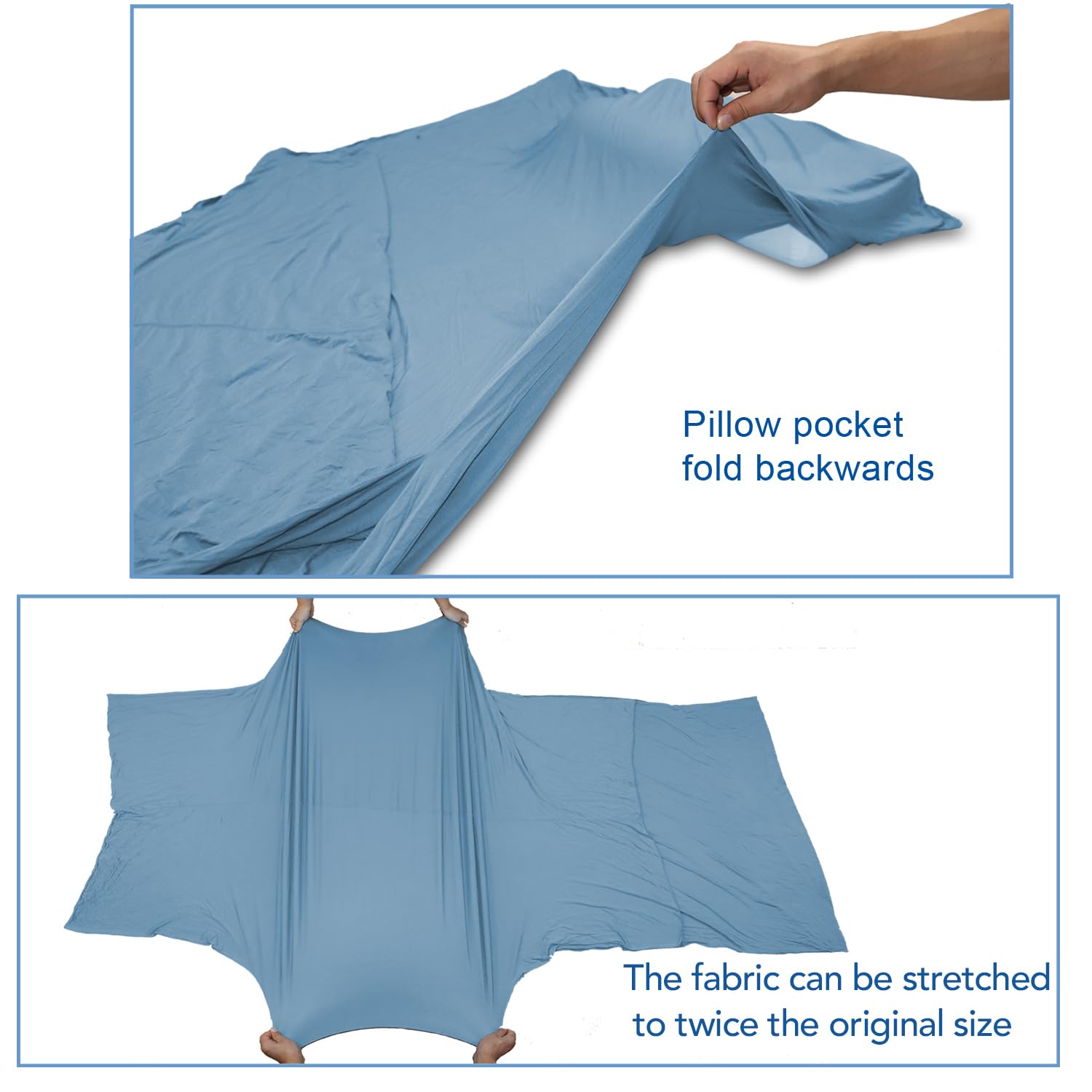 Browint Travel Sheets For Hotel, Rayon Derived From Bamboo, Sleep Sack For Adults, Warm Weather/Summer Sleeping Bag Liner For Ca