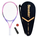 Senston 23'' Tennis Racket For Kids Children Boys Girls Tennis Racquets Kids Tennis Racket Pink Color
