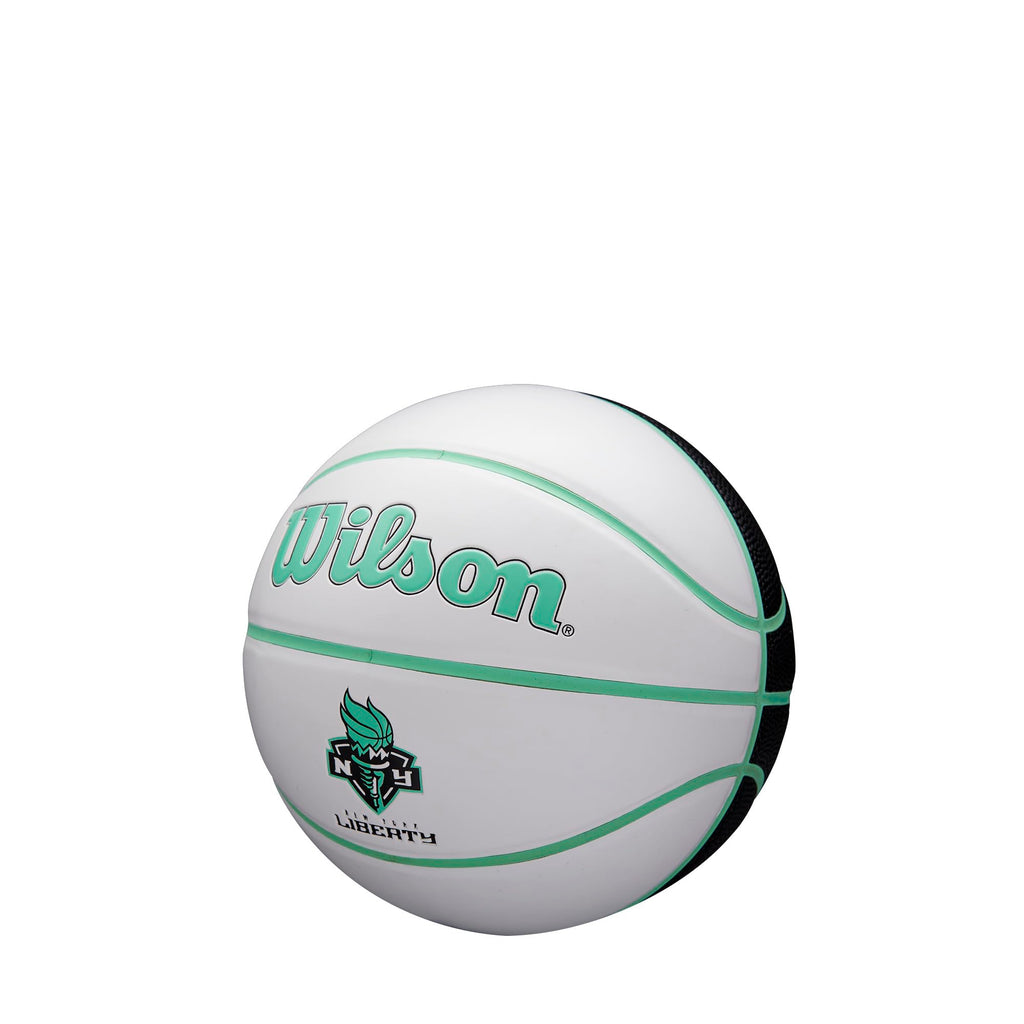 Wilson Wnba Mini Autograph Basketball - New York Liberty, Size 3-22''