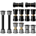 Panglong Club Car Precedent Bushing Kit, Front Suspension & Rear Suspension and A Arm Bushing Kits, Polyurethane Bushings Kit Su