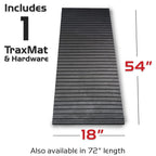 Caliber Traxmat Snowmobile Traction 13210, 54-Inch
