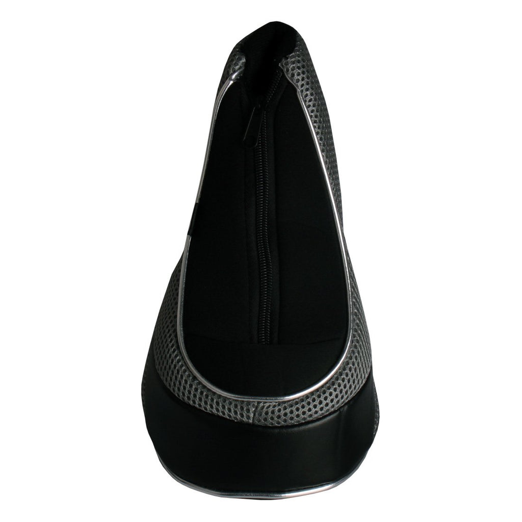 Andux Golf 460Cc Driver Fairway Wood Head Covers With Zipper Closure Set Of 3 (Black/Grey)