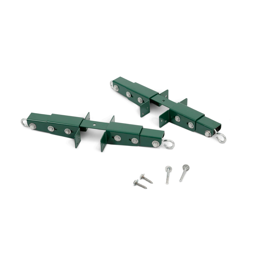 Gorilla Playsets 11-4026-P Adjustable Glider Brackets For Swing Sets (Pair), Green