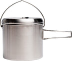Solo Stove Pot 4000 Stainless Steel Camping Pot For Outdoor Campfire Great Cookware Equipment For Backpacking Kitchen Bushcraft 