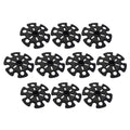 Besportble 10 Pcs Trekking Pole Snow Baskets Removable Mud Ski Basket Walking Hiking Stick Replacement Accessory For Hiking Trek