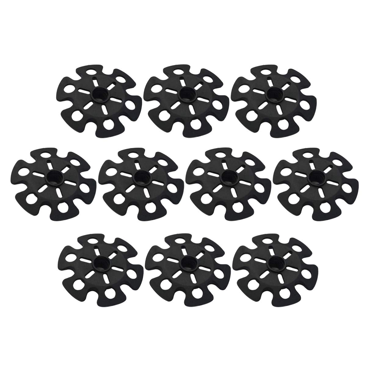 Besportble 10 Pcs Trekking Pole Snow Baskets Removable Mud Ski Basket Walking Hiking Stick Replacement Accessory For Hiking Trek