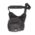 5.11 Tactical Push Pack Sling Bag - 6L Crossbody Shoulder Bag for Men, Black, Style 56037-ABR