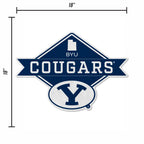 Rico Industries Ncaa Byu Cougars Diamond Shape Cut Pennant - Home And Living Room D  Cor - Soft Felt Ez To Hang