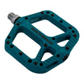 Rock BROS Mountain Bike Pedals Nylon Composite Bearing 9/16 MTB Bicycle Pedals with Wide Flat Platform Blue