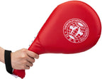 Nicunom 2 Pack Taekwondo Kick Pads, Durable Striking Pad Target Tkd Karate Martial Arts Strike Targets Kickboxing Training, Red