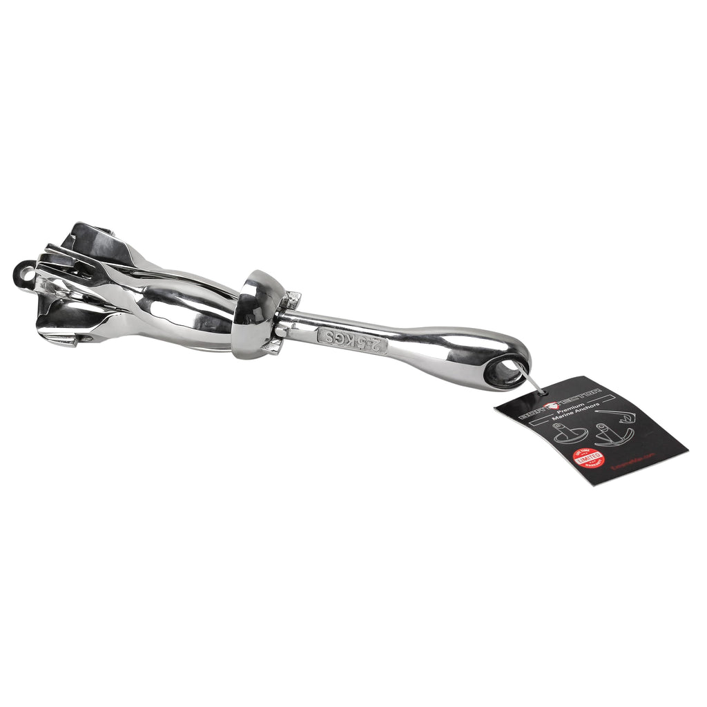 Extreme Max 3006.6675 Boattector Stainless Steel Folding/Grapnel Anchor - 3.5 Lbs.