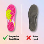 Vizari Liga Turf Soccer Shoes – Pink/Yellow