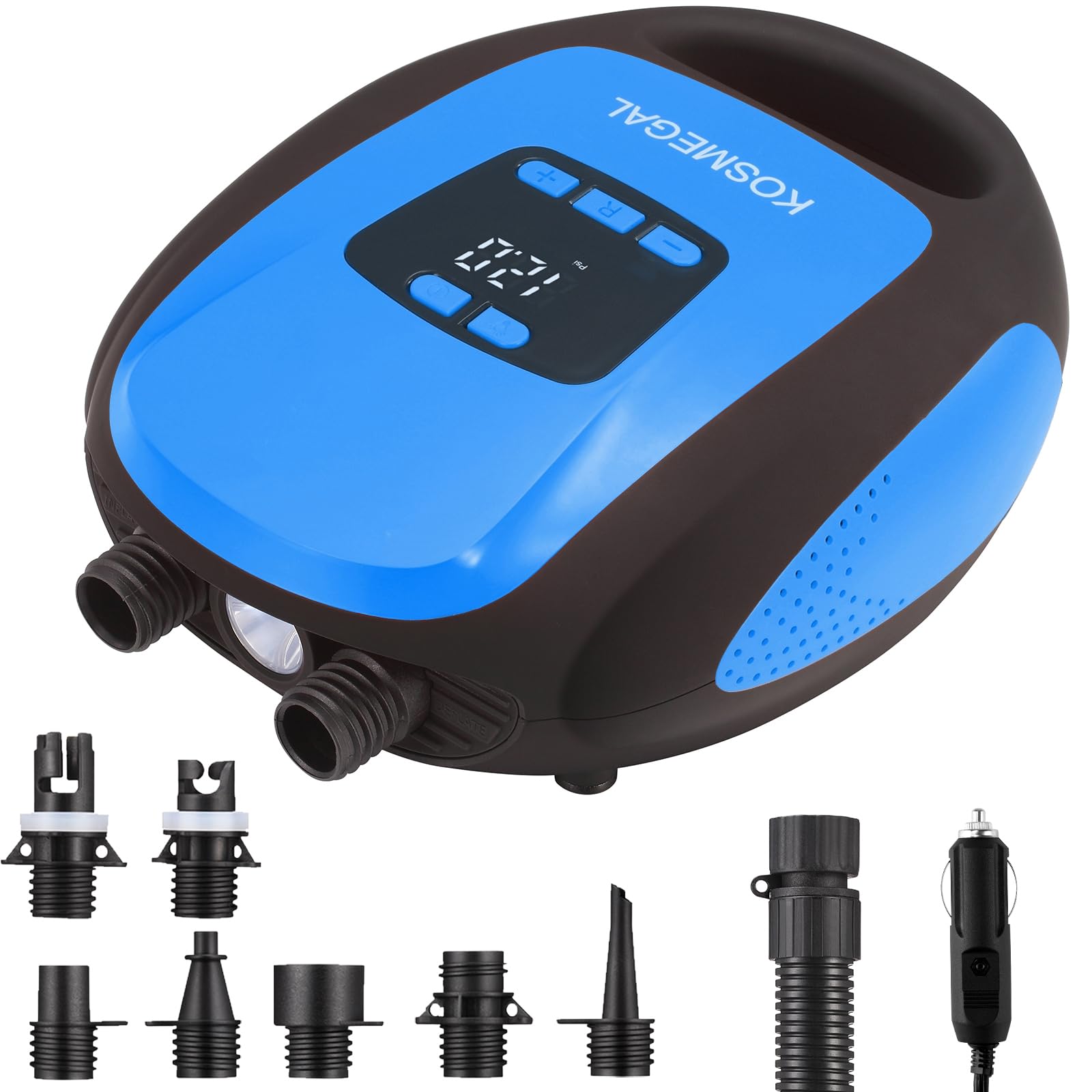 Paddle Board Pump Electric Portable, SUP Pump for Paddleboard, Professional 20PSI Air Compressor with Auto-Off, Deflation Functi