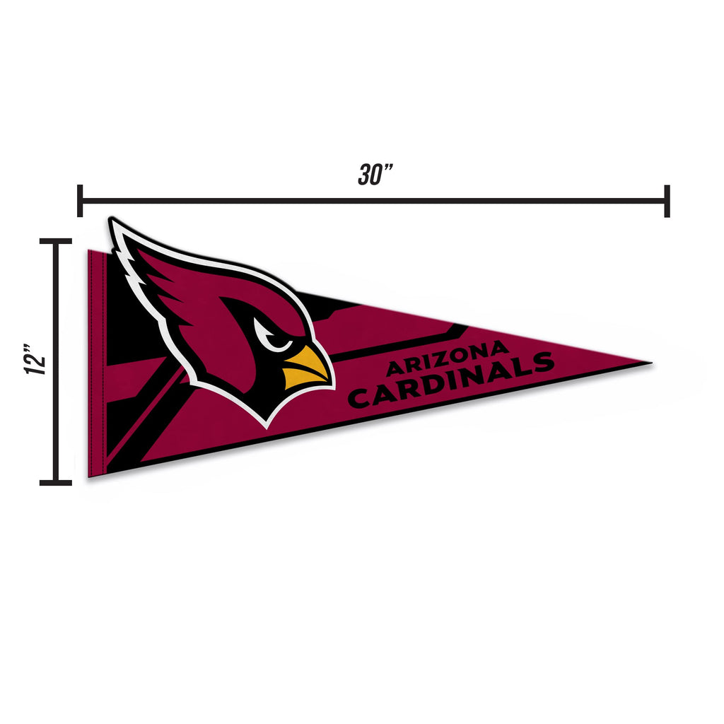 Rico Industries Nfl Football Arizona Cardinals Soft Felt Pennant - Ez To Hang - Home D  Cor (Game Room, Man Cave, Bed Room)