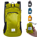 4Monster Hiking Daypack,Water Resistant Lightweight Packable Backpack for Travel Camping Outdoor (Yellow Green, 32L)