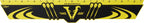 Viper By Gld Products Resolute Dart Backboard Ready To Play Bundle With League Sisal Dartboard, Throw Line, Steel Tip Darts In A